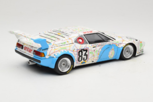 BMW M1 Carte de France #83 D. Pironi / D. Quester 24 Hours of Le Mans 1980 Minichamps 1:18 180802983 Metall – Bild 3 von 8