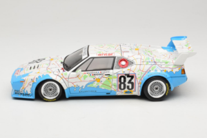 BMW M1 Carte de France #83 D. Pironi / D. Quester 24 Hours of Le Mans 1980 Minichamps 1:18 180802983 Metall – Bild 4 von 8