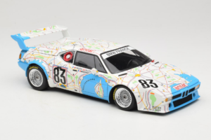 BMW M1 Carte de France #83 D. Pironi / D. Quester 24 Hours of Le Mans 1980 Minichamps 1:18 180802983 Metall – Bild 6 von 8