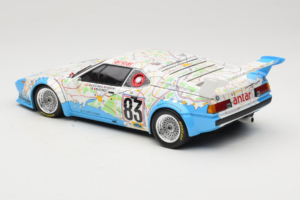 BMW M1 Carte de France #83 D. Pironi / D. Quester 24 Hours of Le Mans 1980 Minichamps 1:18 180802983 Metall – Bild 7 von 8