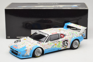 BMW M1 Carte de France #83 D. Pironi / D. Quester 24 Hours of Le Mans 1980 Minichamps 1:18 180802983 Metall – Bild 8 von 8
