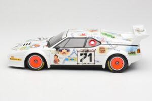 BMW M1 #83 Danner Bayern C. Danner / L. Oberndorfer 24 Hours of Le Mans 1981 Minichamps 1:18 80430306592 Metall – Bild 4 von 8