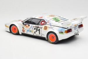 BMW M1 #83 Danner Bayern C. Danner / L. Oberndorfer 24 Hours of Le Mans 1981 Minichamps 1:18 80430306592 Metall – Bild 7 von 8