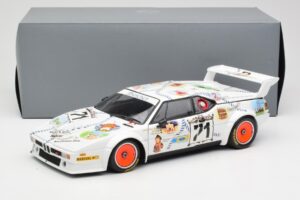 BMW M1 #83 Danner Bayern C. Danner / L. Oberndorfer 24 Hours of Le Mans 1981 Minichamps 1:18 80430306592 Metall – Bild 8 von 8