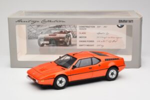 BMW M1 Orange Minichamps 1:18 80432411549 Metall – Bild 8 von 8