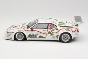 BMW M1 Procar #201 BMW Motorsport H. Stuck / N. Piquet 1000km Nürburgring 1980 Minichamps 1:18 180802901 Metall – Bild 4 von 8