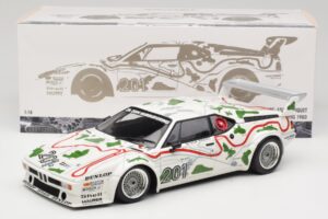 BMW M1 Procar #201 BMW Motorsport H. Stuck / N. Piquet 1000km Nürburgring 1980 Minichamps 1:18 180802901 Metall – Bild 8 von 8