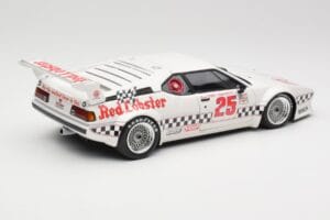 BMW M1 #25 Red Lobster D. Cowart / K. Miller LA Times GP Riverside 1981 Minichamps 1:18 180812925 Metall – Bild 3 von 8