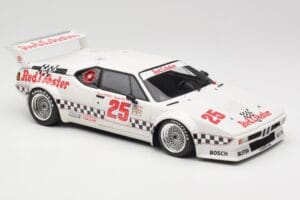 BMW M1 #25 Red Lobster D. Cowart / K. Miller LA Times GP Riverside 1981 Minichamps 1:18 180812925 Metall – Bild 6 von 8