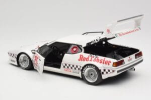BMW M1 #25 Red Lobster D. Cowart / K. Miller LA Times GP Riverside 1981 Minichamps 1:18 180812925 Metall – Bild 7 von 8