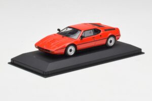 BMW M1 Rot Minichamps 1:43 430025022 Metall – Bild 2 von 4