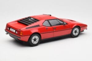BMW M1 Rot Norev 1:18 183220 Metall – Bild 3 von 8