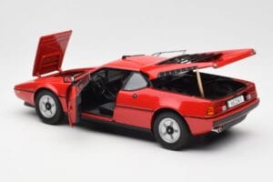 BMW M1 Rot Norev 1:18 183220 Metall – Bild 5 von 8