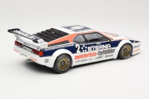 BMW M1 Schnitzer #2 H-J. Stuck Winner Deutsche Automobil Rennsport Trophy Zolder 1982 Minichamps 1:18 155822902 Metall – Bild 2 von 6