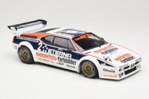 BMW M1 Schnitzer #2 H-J. Stuck Winner Deutsche Automobil Rennsport Trophy Zolder 1982 Minichamps 1:18 155822902 Metall – Bild 4 von 6