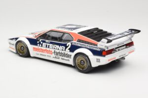 BMW M1 Schnitzer #2 H-J. Stuck Winner Deutsche Automobil Rennsport Trophy Zolder 1982 Minichamps 1:18 155822902 Metall – Bild 5 von 6