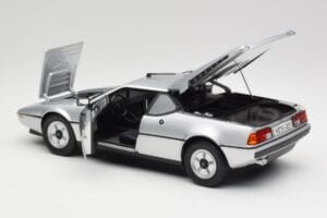 BMW M1 Silber Metallic Norev 1:18 183226 Metall – Bild 5 von 8