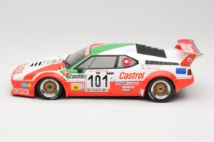 BMW M1 Winther Racing K. Winther / D. Mercer 24 Hours of Le Mans 1984 Minichamps 1:18 155842901 Metall – Bild 3 von 6