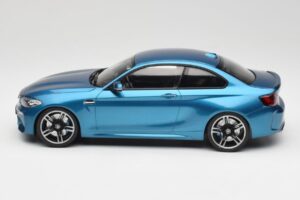 BMW M2 F87 Blue Metallic Minichamps 1:18 155026101 Metall – Bild 3 von 6