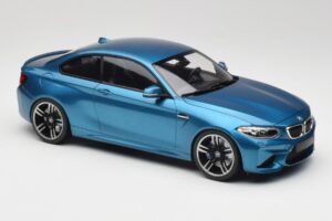 BMW M2 F87 Blue Metallic Minichamps 1:18 155026101 Metall – Bild 4 von 6