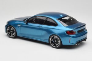 BMW M2 F87 Blue Metallic Minichamps 1:18 155026101 Metall – Bild 5 von 6