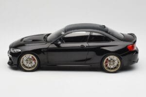 BMW M2 CS F87 Schwarz Metallic Mit Goldfelgen Minichamps 1:18 155021021 Metall – Bild 3 von 6