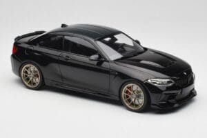 BMW M2 CS F87 Schwarz Metallic Mit Goldfelgen Minichamps 1:18 155021021 Metall – Bild 4 von 6