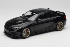 BMW M2 CS F87 Schwarz Metallic Mit Goldfelgen Minichamps 1:18 155021021 Metall