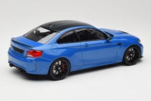 BMW M2 CS F87 Blau Metallic Mit Schwarzen Felgen Minichamps 1:18 155021022 Metall – Bild 2 von 6