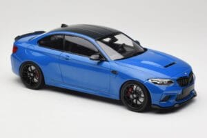 BMW M2 CS F87 Blau Metallic Mit Schwarzen Felgen Minichamps 1:18 155021022 Metall – Bild 3 von 6