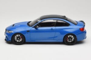 BMW M2 CS F87 Blau Metallic Mit Schwarzen Felgen Minichamps 1:18 155021022 Metall – Bild 5 von 6