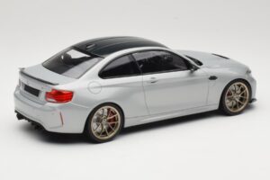 BMW M2 CS F87 Silber mit goldenen Felgen Minichamps 1:18 155021028 Metall – Bild 2 von 6