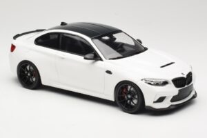 BMW M2 CS F87 Weiss mit schwarzen Felgen Minichamps 1:18 155021025 Metall – Bild 4 von 6