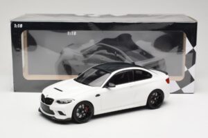 BMW M2 CS F87 Weiss mit schwarzen Felgen Minichamps 1:18 155021025 Metall – Bild 6 von 6