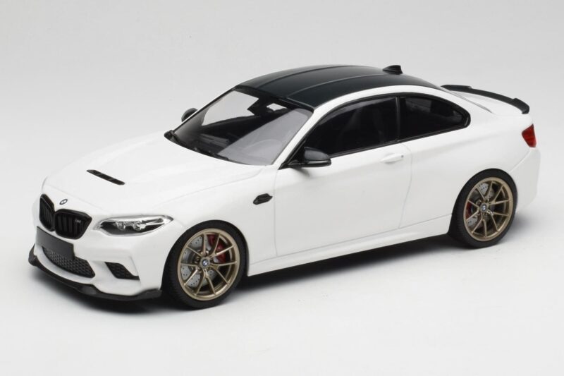 BMW M2 F87 CS Alpine White Goldene Felgen Minichamps 1:18 155021020 Metall