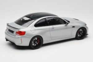 BMW M2 F87 CS Hockenheim Silver Schwarze Felgen Minichamps 1:18 155021024 Metall – Bild 2 von 6