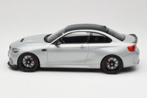 BMW M2 F87 CS Hockenheim Silver Schwarze Felgen Minichamps 1:18 155021024 Metall – Bild 3 von 6