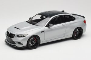 BMW M2 F87 CS Hockenheim Silver Schwarze Felgen Minichamps 1:18 155021024 Metall