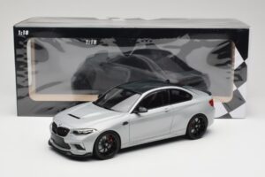 BMW M2 F87 CS Hockenheim Silver Schwarze Felgen Minichamps 1:18 155021024 Metall – Bild 6 von 6