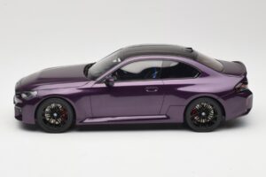 BMW M2 G87 Twilight Purple GT Spirit 1:18 GT946 Resin – Bild 3 von 6