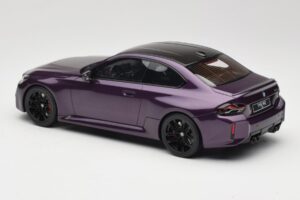 BMW M2 G87 Twilight Purple GT Spirit 1:18 GT946 Resin – Bild 5 von 6