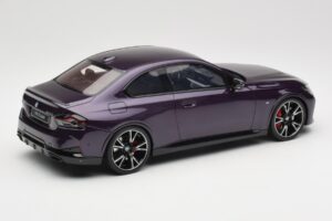 BMW M240i G42 Thundernight Metallic GT Spirit 1:18 GT504 Resin – Bild 2 von 6