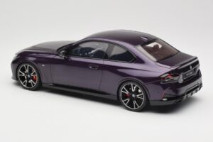 BMW M240i G42 Thundernight Metallic GT Spirit 1:18 GT504 Resin – Bild 5 von 6