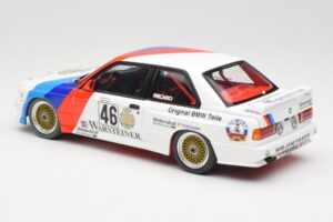 BMW M3 E30 #46 R. Ravaglia / E. Pirro WTCC Calder Park 1987 Minichamps 1:18 180872046-O Metall – Bild 7 von 8