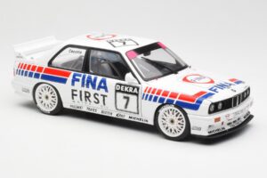 BMW M3 E30 #7 Fina J. Cecotto DTM 1992 AUTOart 1:18 89246 Metall – Bild 5 von 7