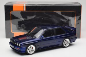 BMW M3 E30 Macau Blue IXO 1:18 18CMC122 Metall – Bild 6 von 6