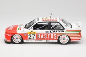 BMW M3 E30 #27 Bigazzi Team S. Soper / A. Hahne 4th Place 24 Hours of Spa 1990 Minichamps 1:18 155902027 Metall – Bild 3 von 6