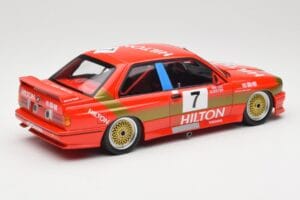 BMW M3 E30 #7 D. Quester 2nd Place Guia Race Macau 1987 Minichamps 1:18 155872007 Metall – Bild 2 von 6