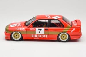 BMW M3 E30 #7 D. Quester 2nd Place Guia Race Macau 1987 Minichamps 1:18 155872007 Metall – Bild 3 von 6