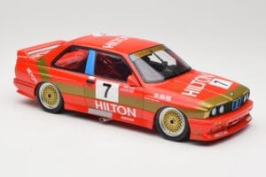 BMW M3 E30 #7 D. Quester 2nd Place Guia Race Macau 1987 Minichamps 1:18 155872007 Metall – Bild 4 von 6